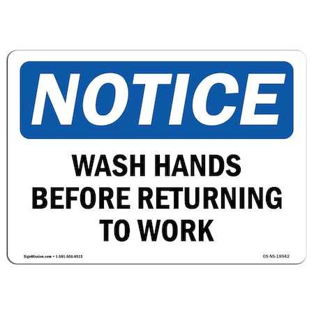 OSHA Notice Sign